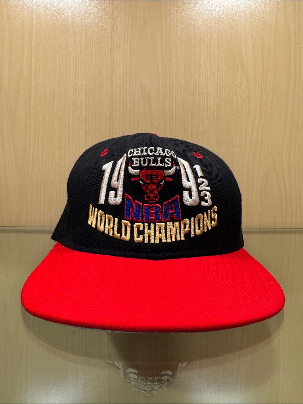 Vintage 90’s AJD Chicago Bulls 91 92 93 NBA Champions Basketball SnapBack Hat